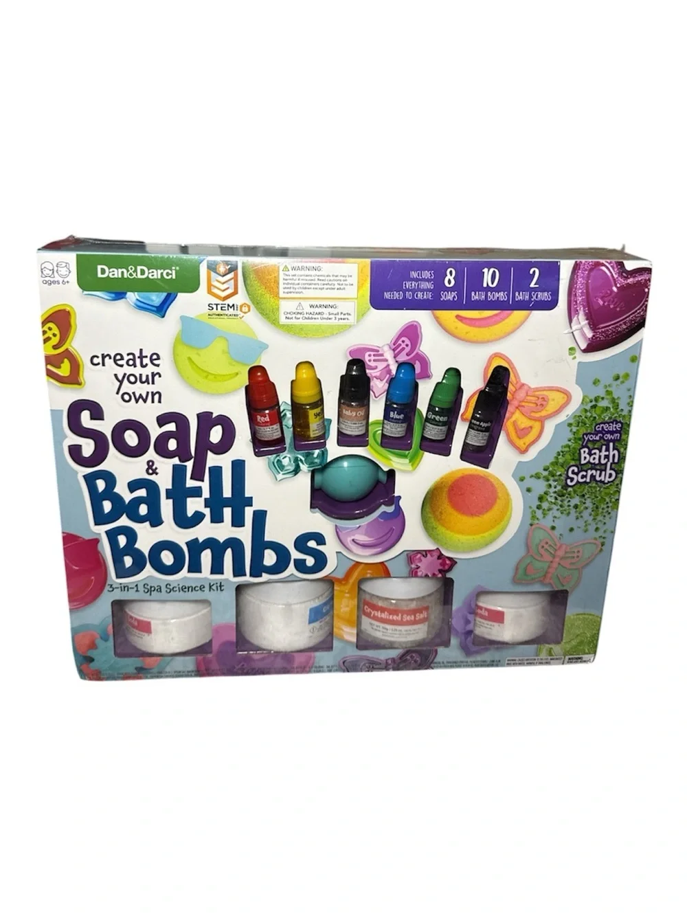 NEW! Dan & Darci Soap & Bath Bomb Making Kit